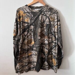 Woodland Camo Long Sleeve Shirt